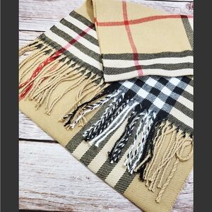 Plaid Fashion Scarf